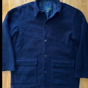 J. crew men’s fleece jacket L